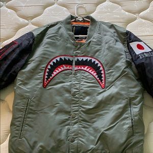 Bape bomber jacket